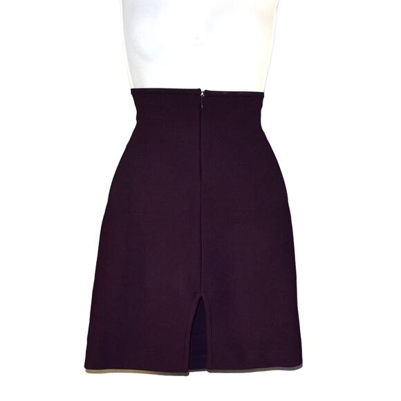 A7 Auth HERVE LEGER Purple Bandage Pencil Skirt Size XS - Picture 2 of 3